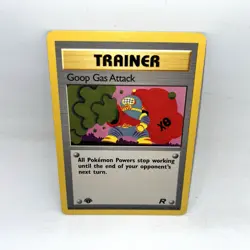 Goop Gas Attack 78/82 Common Team Rocket Pokemon 1st Edition - Image 1