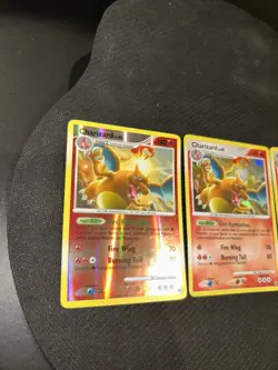Pokemon TCG Charizard Set. 1/99 Cosmo, Cracked Ice, Reverse Holo - Image 2