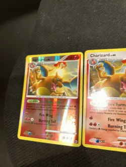 Pokemon TCG Charizard Set. 1/99 Cosmo, Cracked Ice, Reverse Holo - Image 3