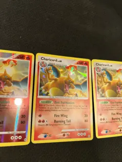 Pokemon TCG Charizard Set. 1/99 Cosmo, Cracked Ice, Reverse Holo - Image 4