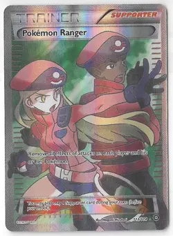 Pokemon Ranger (Full Art) 113/114 XY - Steam Siege Holo - Image 1