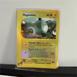 Pokemon Magnemite Skyridge Reverse Holo Rare 76/144 NM - Image 1