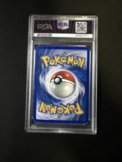 2000 POKEMON GYM CHAL. GIOVANNI'S MACHAMP HOLO - PSA 1 - Image 2