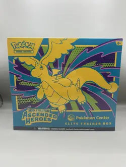 Pokemon Ascended Heroes Pokemon Center Exclusive Elite Trainer Box ETB Sealed - Image 1
