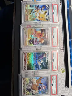Pokemon Eevee 210 Vaporeon 189 Flareon 188 Jolteon 193 Set Psa 10 - Image 1