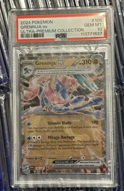 2024 POKEMON GRENINJA EX ULTRA-PREMIUM COLLECTION #106 GRENINJA EX PSA 10 - Image 1