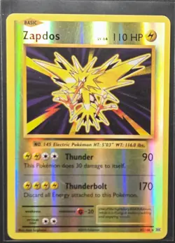 Zapdos 42/108 XY Evolutions Reverse Holo Pokemon 2016 - Image 1
