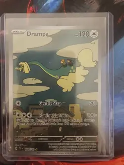 Pokemon Drampa Illustration Rare 184/162 SV05 Temporal Forces - Image 1