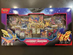 Pokemon TCG Legendary Warrior Premium Collection Sword And Shield - Image 1