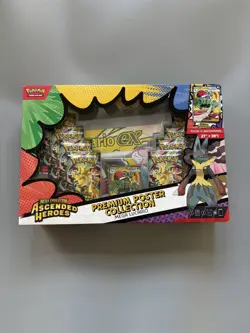 Pokemon TCG - Ascended Heroes - Premium Poster Collection - Mega Lucario (1x) - Image 1