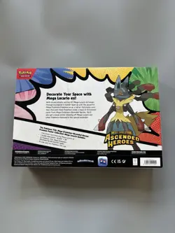 Pokemon TCG - Ascended Heroes - Premium Poster Collection - Mega Lucario (1x) - Image 2