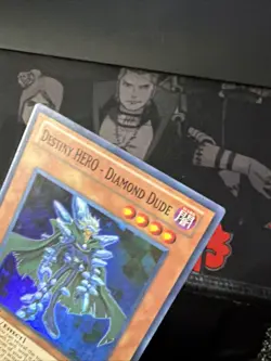 Destiny Hero - Diamond Dude LCGX-EN124 1st Edition Super Rare VLP - Image 3