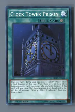 Clock Tower Prison LEHD-ENA19 Legendary Hero Decks Yu-Gi-Oh LP - Image 1
