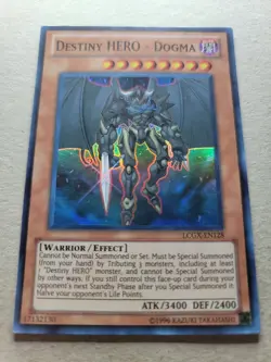 Destiny Hero - Dogma - LCGX-EN128 - Super Rare - Unlimited - YuGiOh-LP - Image 1