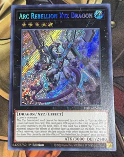 Yu-Gi-Oh! Arc Rebellion Xyz Dragon - PHRA-EN041 - Phantom Rage - 1st Ed - LP - Image 1