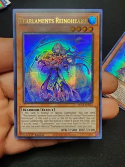 Yugioh!-Tearlaments Reinoheart-ultra Rare-pote-en015-1st Edition-(LP) - Image 5