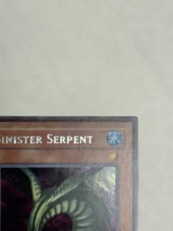 Yugioh Sinister Serpent WC4-E002 Parallel Secret Rare Promo - Image 2