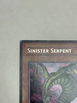 Yugioh Sinister Serpent WC4-E002 Parallel Secret Rare Promo - Image 5