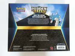2019 Pokemon Hidden Fates Gyarados GX Collection Box + Promo & 4 Packs - Sealed - Image 3