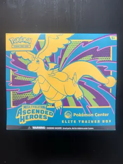 Ascended Heroes Pokemon Center ETB - Sealed & New - Pokemon Elite Trainer Box - Image 1