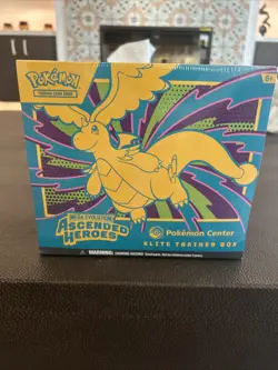 Pokemon Center ETB Ascended Heroes Elite Trainer Box NEW SEALED - Image 1