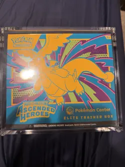 Ascended Heroes Pokemon Center Elite Trainer Box ETB w/ Acrylic Case - Image 1