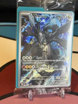 Pokemon TCG Ascended Heroes ETB N’s Zekrom 031 Black Star Promo SEALED NM - Image 2