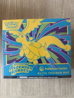 Pokemon TCG Ascended Heroes Pokemon Centre Exclusive Elite Trainer Box ETB - Image 1