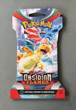 Pokemon TCG Obsidian Flames Sleeved Booster SEALED Pack Scarlet & Violet 🔥 - Image 1