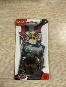 Pokemon SV obsidian flames booster Pack + Holo wooper & counter FACTORY SEALED - Image 1