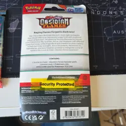 Pokemon TCG Scarlet and Violet Obsidian Flames Booster Pack Wooper New Sealed - Image 2