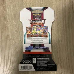 Pokemon Obsidian Flames Sleeved Booster Pack sealed, Royal Mail 48 tracked - Image 2