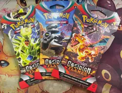 Obsidian Flames Sleeved Booster Pack - 1x NEW English Factory Sealed Pokemon - Image 1