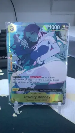 Jewelry Bonney (Illustration Box EX) OP08-105 One Piece Promotion Cards Foil - Image 1