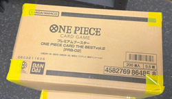 One Piece PRB-02 The Best Vol.2 20 Box Booster Case Factory Sealed - BIG SALE - Image 1