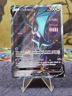 Noivern V (Alternate Full Art) 196/203 SWSH07: Evolving Skies Pokemon Card NM - Image 1
