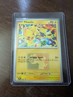 WINNER Pokemon Pikachu TCG 2025 World Championship Promo Card. NM - Image 1