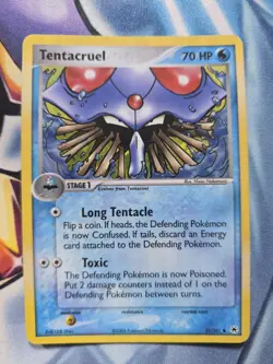 Pokemon TCG Tentacruel Card Hidden Legends Reverse Holo 51/101 - Image 1