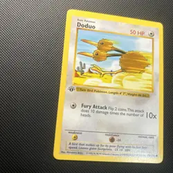 Doduo 1st Edition Common Base Set (Shadowless) 048/102 NM/LP - Pokemon TCG - Image 2