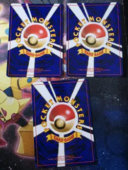 Pokemon Cards Dark Vaporeon Jolteon Flareon Team Rocket Set TR TCG Japanese - Image 2