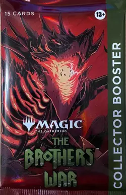 The Brothers War, Foil Collector Booster Pack, 15 Cards MTG Magic the Gathering - Image 4