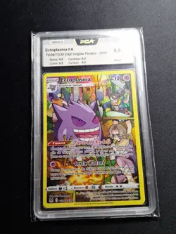 PCA 9,5 + SUBGRADES Ectoplasma TG06/TG30 EB Origine Perdue Carte Pokemon FR - Image 1