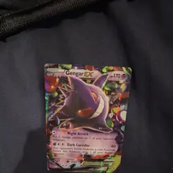 Pokemon TCG Gengar EX Holo Card 34 Night Attack Dark Corridor 170 HP - Image 1