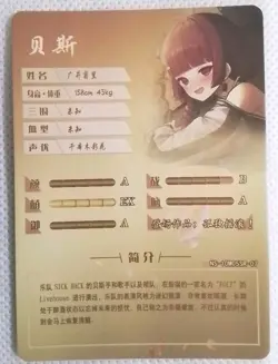 Kikuri SR - Bocchi the Rock! - Goddess Story Anime Waifu Trading Card - Image 2