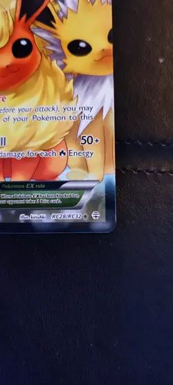 Pokemon Card - Flareon EX RC28/RC32 - Generations - Full Art Ultra Rare (NM) - Image 3