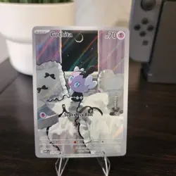 Pokemon TCG Gothita 124/086 S&V White Flare Illustration Rare Holo Card - Image 1