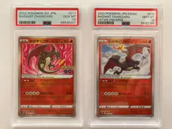 Pokemon Card PSA 10 Radiant Charizard 011/071 015/172 set s10b s12a Japanese GM - Image 1