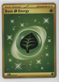 Hyper Rare - Grass Energy Pokemon SV02: Paldea Evolved #278 - Image 1