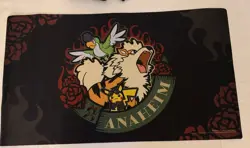 2025 Pokemon World Championships Anaheim Rockabilly Arcanine Playmat & Bag - Image 1