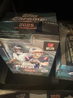 2025 Topps Chrome NFL Football Blaster Box IN HAND New Sealed 🔥 🐐 - Image 3